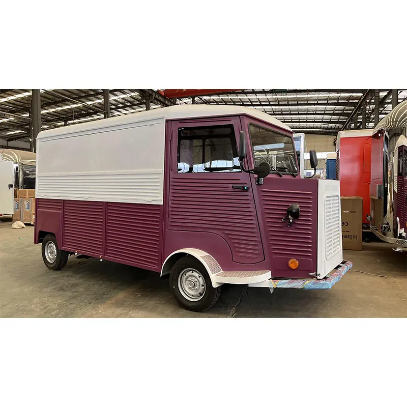 Camion di cibo vintage in stile H-Van