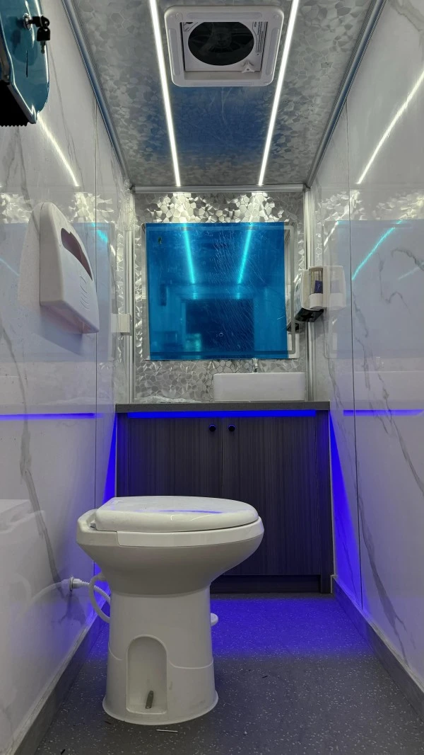 Six Station Commercial Restroom Trailer