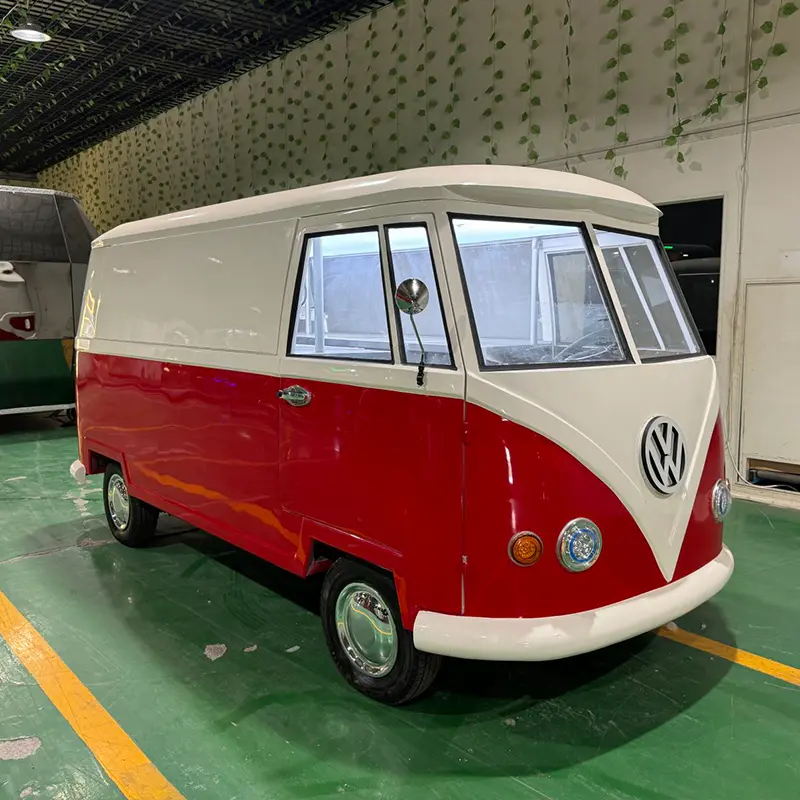 Carrello elettrico intelligente per lo street food